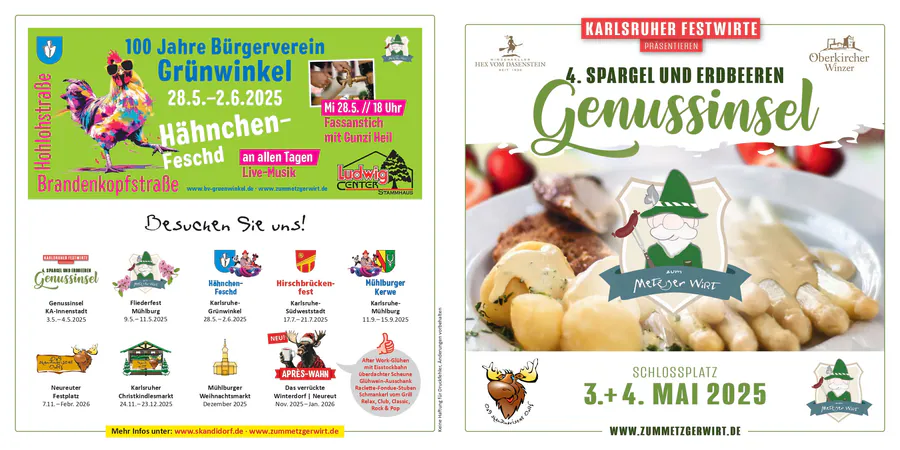 4. Spargel und Erdbeeren Genussinsel